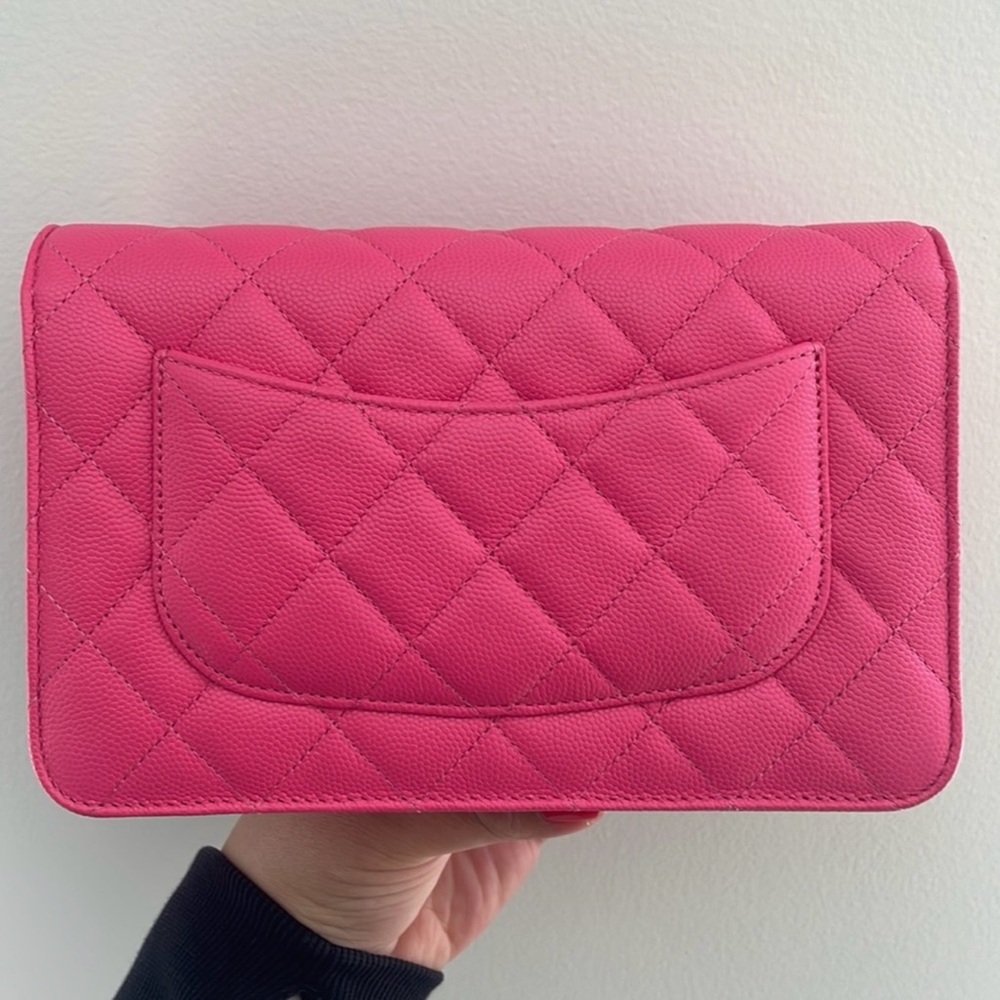 Authentic Chanel woc caviar pink bag - Picture 7 of 14